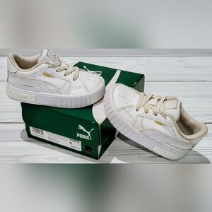 Puma Kids Sneakers - White Size 6C